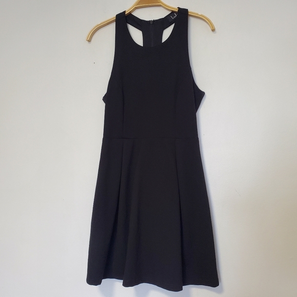 Lulu's Cutout and About Black Skater Dress - Picture 10 of 10